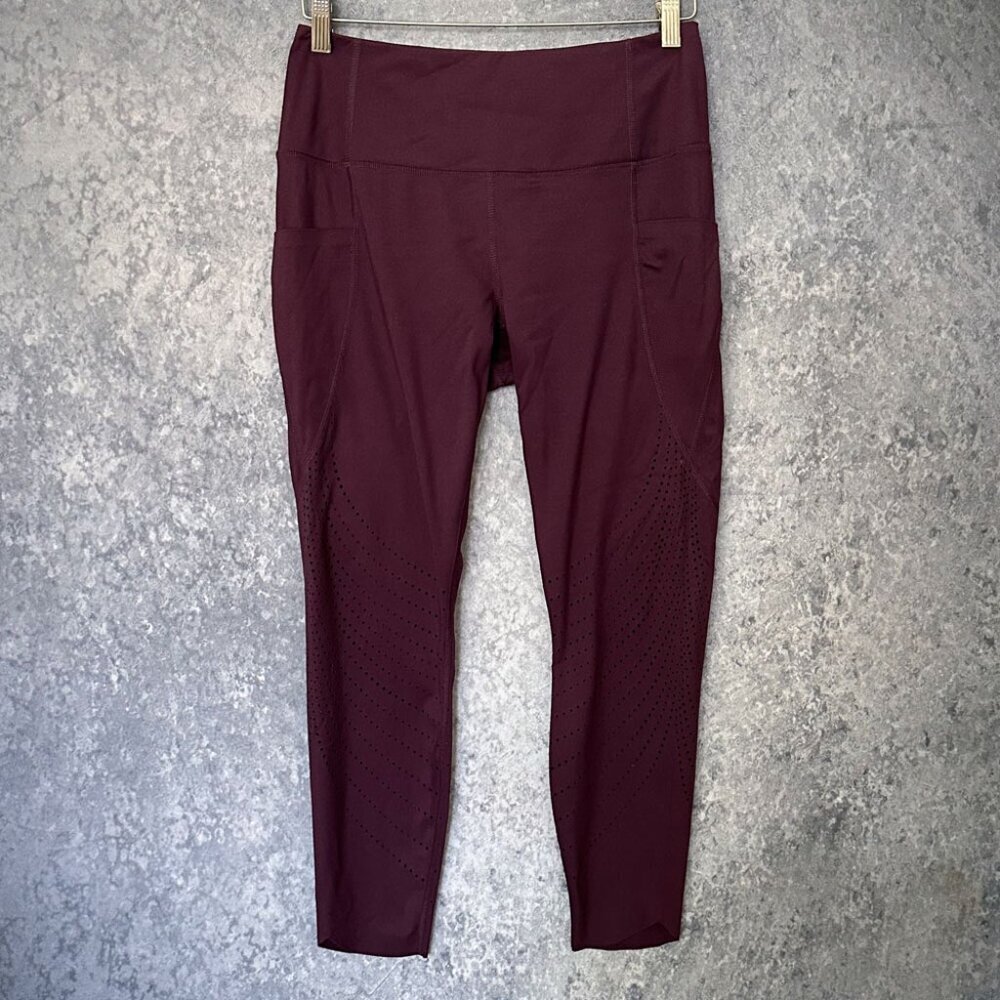 Active Pocket Stretch Leggings, Purple, Size L, EUC - Picture 1 of 3